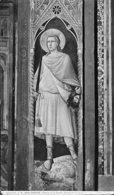 David with Goliath’s head