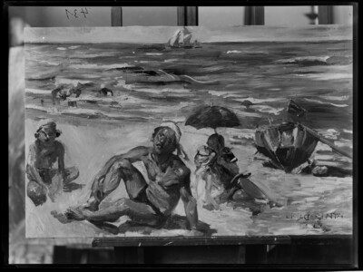 Italian beach scene