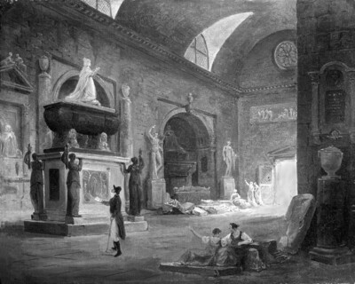 Interior of a Roman spa hall