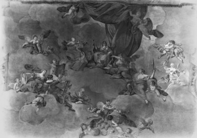 Ceiling fresco: The good regiment