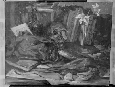 Still Life with Skull