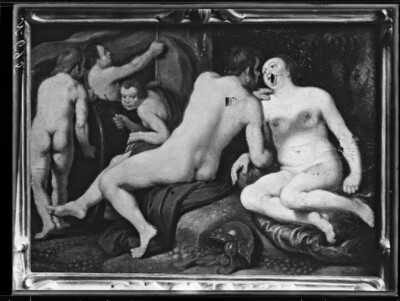 Mars and Venus as lovers