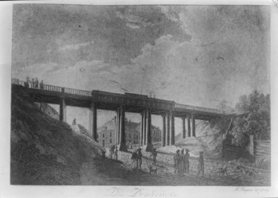 Die Dombrücke in Dorpat