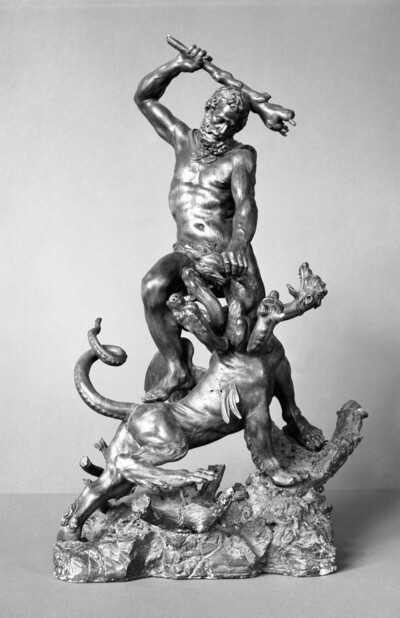 Hercules fighting with the Hydra