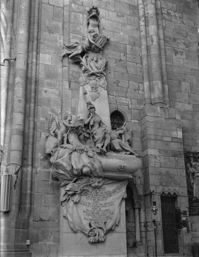 Grabmal des österreichischen Generals Franz Christian Joseph von Rodt (+1734)
