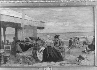 Beach with people