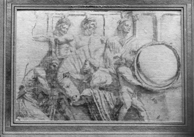Founding of a sacrificial bull