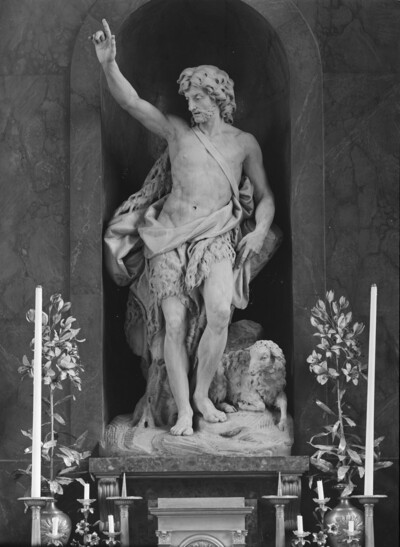 Der heilige Johannes der Täufer