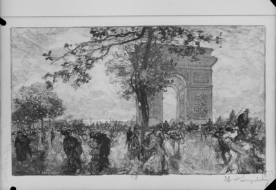 Paris, place de l 'Etoile