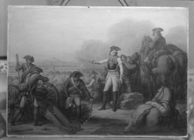 General of Seydlitz at the Battle of Roßbach