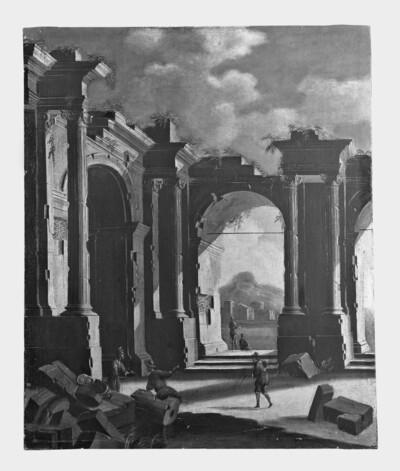 Architectural Capriccio with Roman Ruins