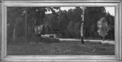 Homestead under trees in Dachauer Land