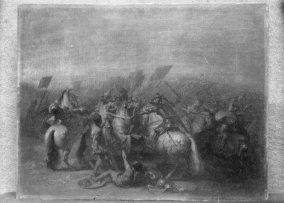 Equestrian battle