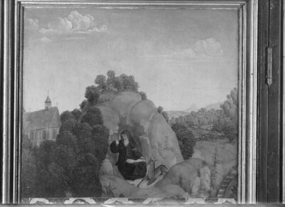 Thomas Altar: Mary with the Child and Saint John Evangelista