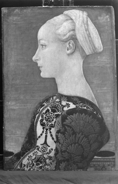 Profile of a young woman