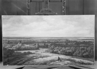 Dutch flat landscape
