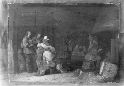 Soldiers in a Farmhouse