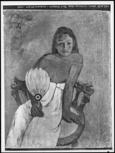 Girl with Fan