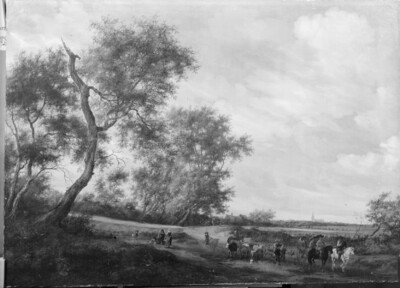 Dutch Landscape with Robbery