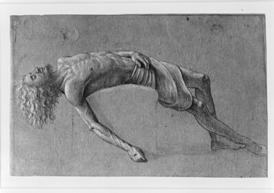 Dead Christ lying