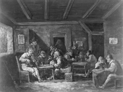 Bauern in der Schenke