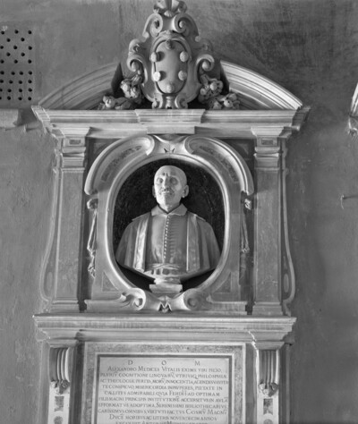 Bust of the Jewish doctor Alessandro di Vitale Medico Medici