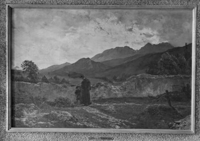 Friedhof im Gebirge / Cmentarz w górach