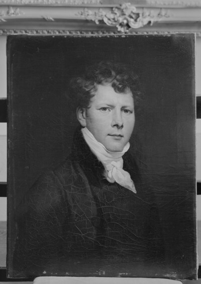 Self-portrait of the painter Antoni Brodowski