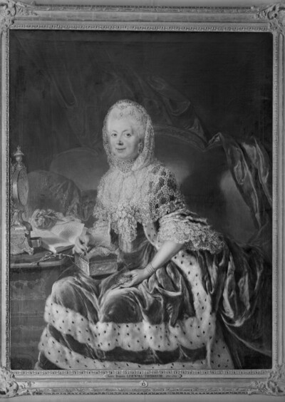 Portret generałowej Wirtensleben/Portrait Anna von Wartensleben/Anna Friederike von Kameke