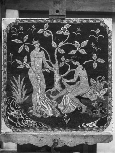 Two girls bathing