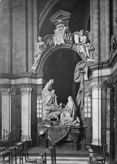 Headstone of Maximilian Anton van der Noot, 15th bishop of Ghent