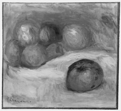 Still Life with Apples/Nature morte avec pommes