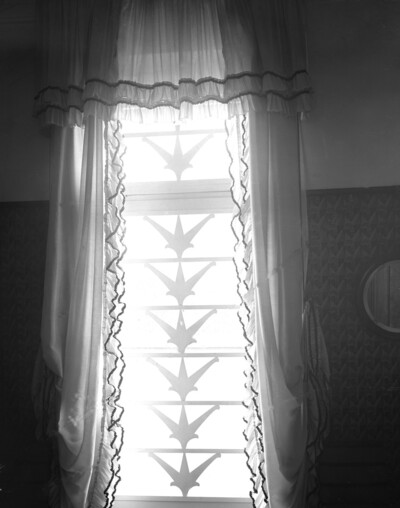 Schlafzimmerfenster im Haus Dr. Hessberg