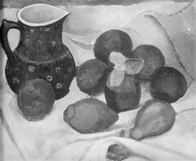 Still Life with Blue Whitewashed Jug I