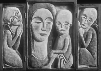 Madonna triptych