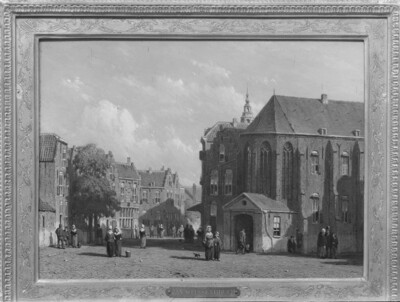 Groenmarkt in Den Haag (old condition)