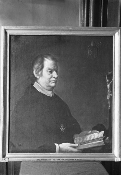 Portrait of the knight of Malta Bernhard de Witte