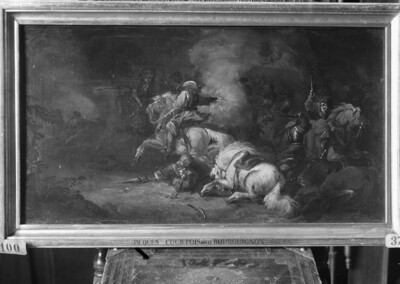 Equestrian battle