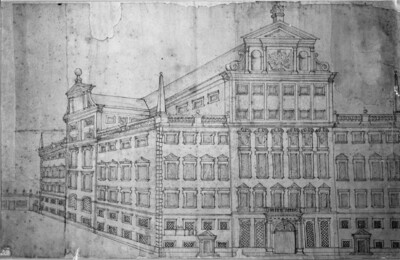 Entwurf zum Augsburger Rathaus