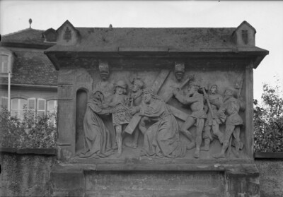 5. Kreuzwegstation: Christus begegnet Veronika