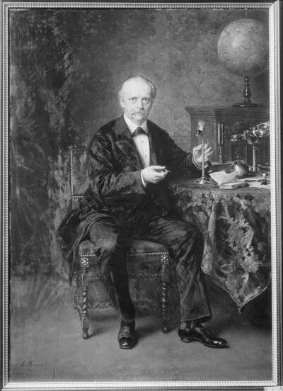 Portrait of Physicist Hermann von Helmholtz