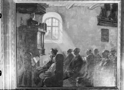 Andacht in der Ockholmer Kirche