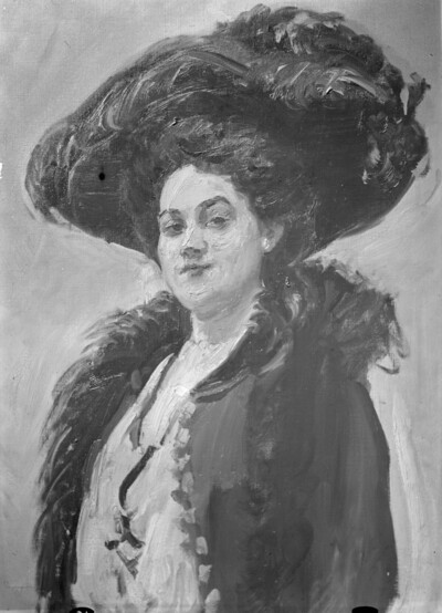 Lady in Braun