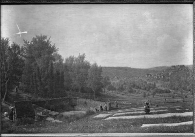 Blick auf Neuweilnau im Taunus