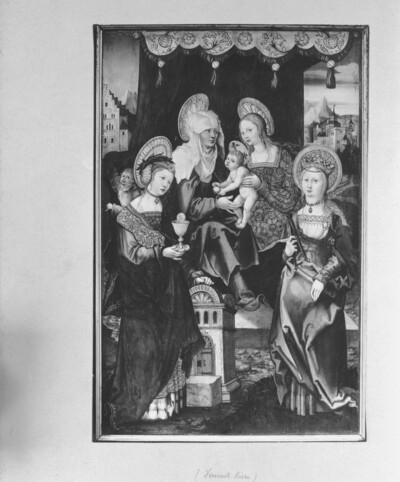 Saint Anna Self Join with Saint Barbara and Saint Apollonia