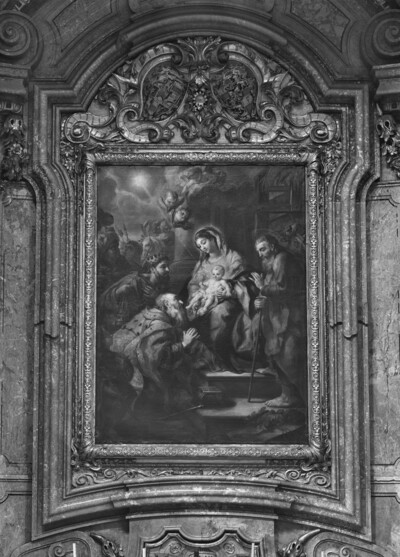 Die Anbetung des Christuskindes durch die heiligen drei Könige