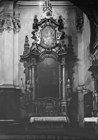 Vitalisaltar: Saint Vitalis as a helper of the sick