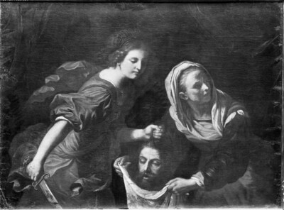 Judith with the head of the Holofernes