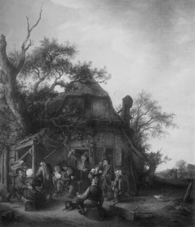 Happy rural people