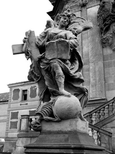 Sculpture, allegorical representation: “Religion”